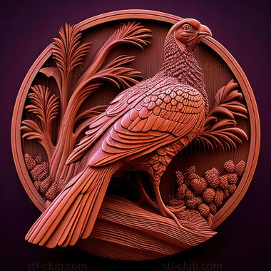 3D model st pheasant (STL)